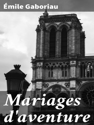 cover image of Mariages d'aventure